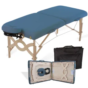 Earthlite Avalon XD Flat Top Portable Massage Table with Carry Bag