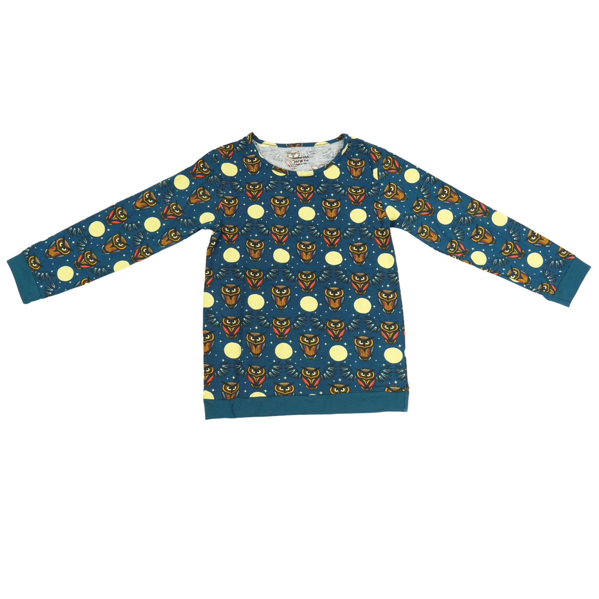 Nocturnal Whispers Glow-in-the-Dark Kids Pajamas Set