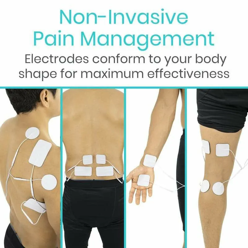 Vive Health 8-Mode TENS Unit for Electrotherapy Muscle Stimulator - Black